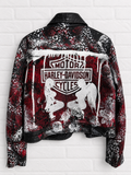 Harley animal red- L